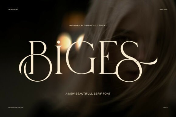 Biges: A Stylish and Graceful Serif Font