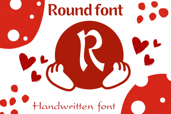 Bring a Touch of Heartwarming, Artisanal Charm with Round Font