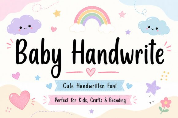 Bring Warmth, Charm, and Personality to Your Designs with Baby Handwrite