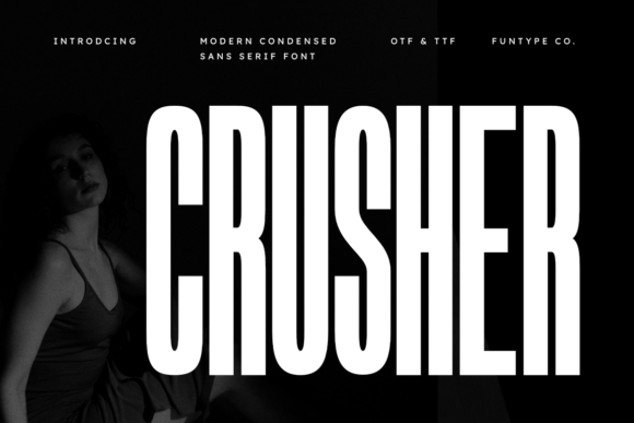 Crusher: Bold and Powerful Typography