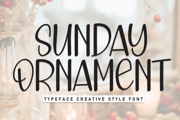 Discover the Charming Elegance of Sunday Ornament