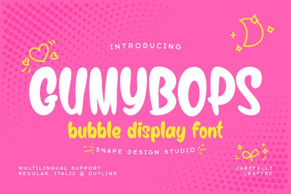 Discover the Joyful Charm of Gumybops Font