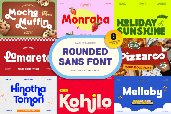Embracing the Charm of Rounded Sans Bundle: A Versatile Font Solution for Modern Design