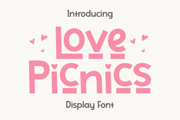 Experience the Charm of Love Picnics: A Whimsical and Versatile Font