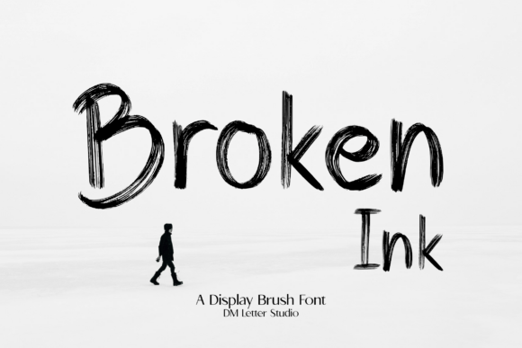 Exploring Broken Ink: A Bold and Dynamic Brush Font