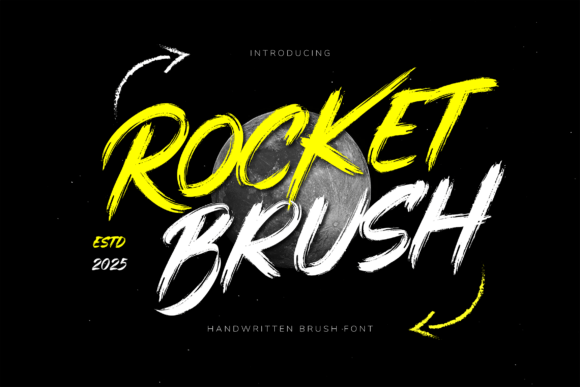 Ignite Your Designs with Rocket Brush: High-Octane Energy in Every Stroke