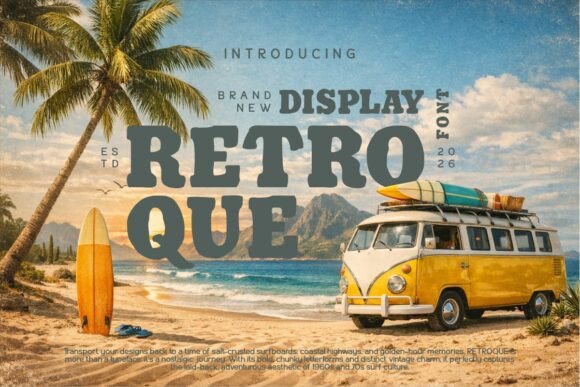 Retroque: A Bold Blend of Retro and Modern Design