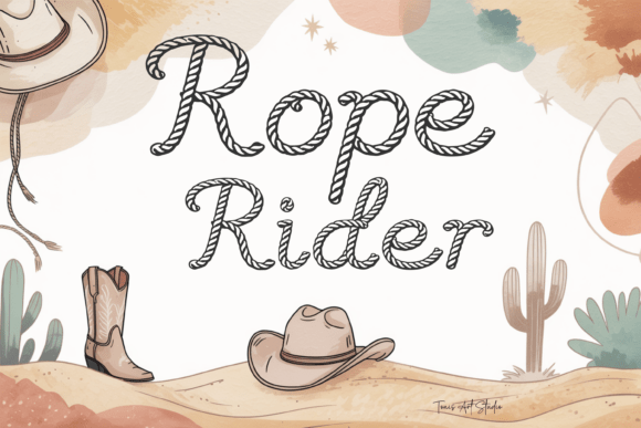 Rope Rider: The Perfect Font for Western Charm