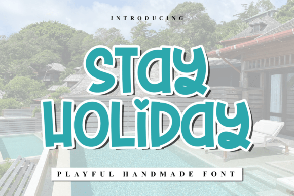 Stay Holiday: A Font for Modern, Sophisticated Design