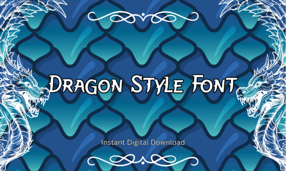 Unleash the Magic of Dragon Style Font