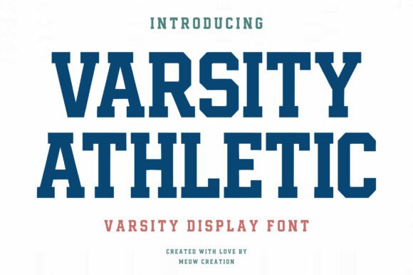 Varsity Athletic: Bold and Versatile Font
